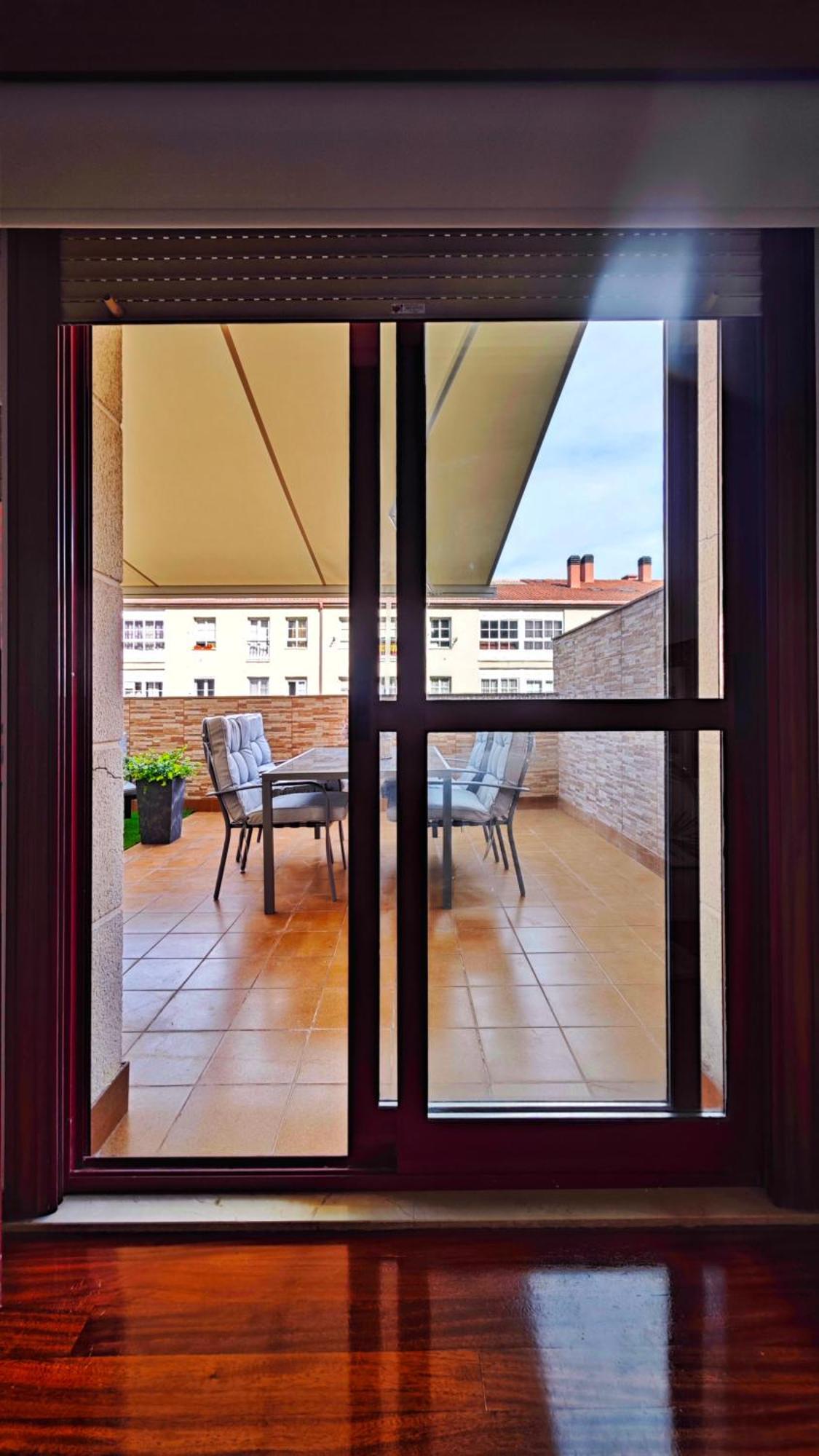 Ferienwohnung Piso Centrico Santiago De Compostela Con Amplia Terraza Exterior foto