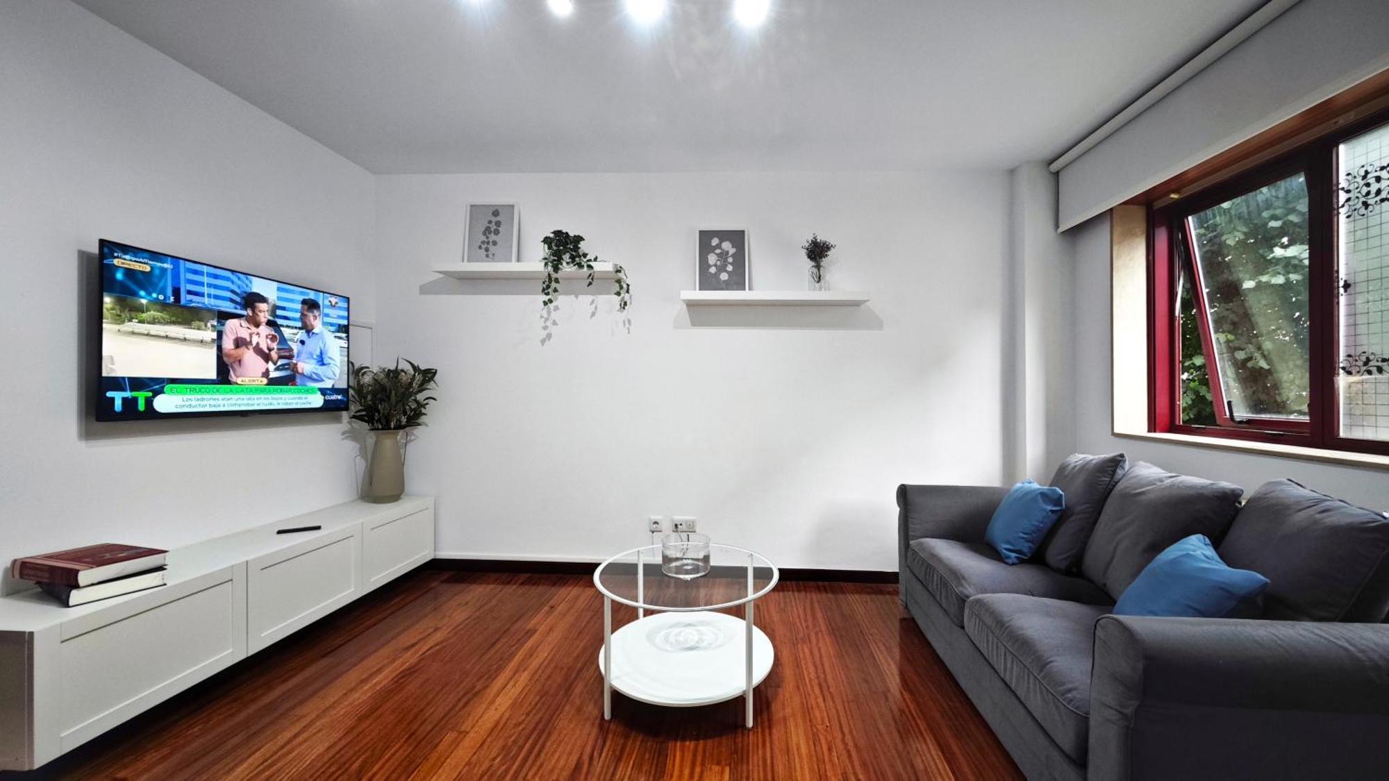 Ferienwohnung Piso Centrico Santiago De Compostela Con Amplia Terraza Exterior foto